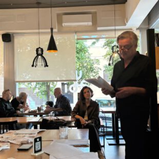 Presentazione di “Death and the Insatiable” al Abì Bar Bistrot